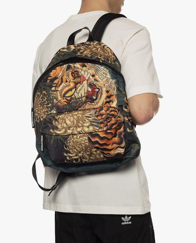  DSQUARED2 - Balo nam dáng vuông phối hình in Tiger cá tính 
