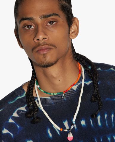  DSQUARED2 - Dây chuyền nam chuỗi hạt thời trang Shells 