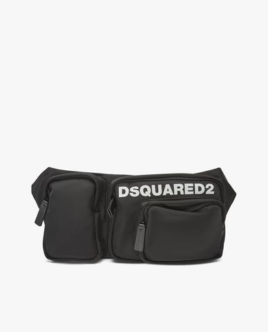  DSQUARED2 - Túi bao tử chữ nhật Multipocket 