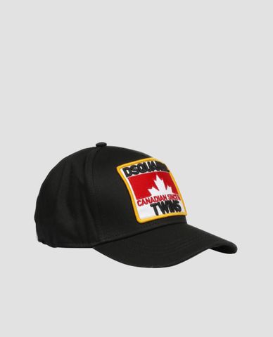  DSQUARED2 - Nón nam logo thêu biểu tượng Canada 