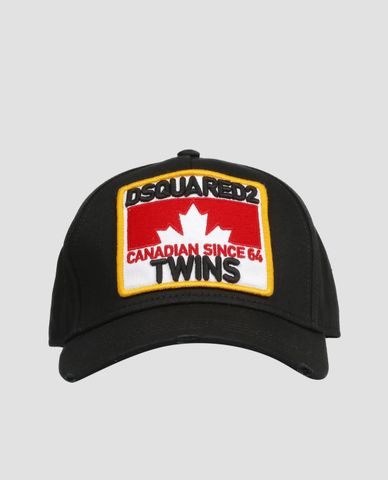  DSQUARED2 - Nón nam logo thêu biểu tượng Canada 