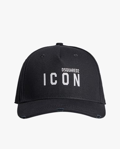  DSQUARED2 - Nón bóng chày nam in logo thời trang 