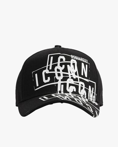  DSQUARED2 - Nón bóng chày nam Icon Stamp 