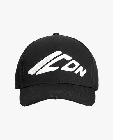  DSQUARED2 - Nón bóng chày nam phối logo nổi bật 