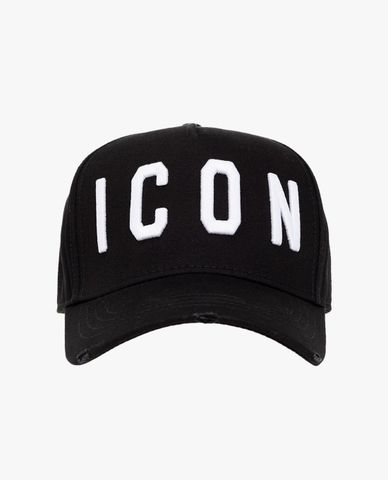  DSQUARED2 - Nón bóng chày nữ thêu nổi Be Icon 