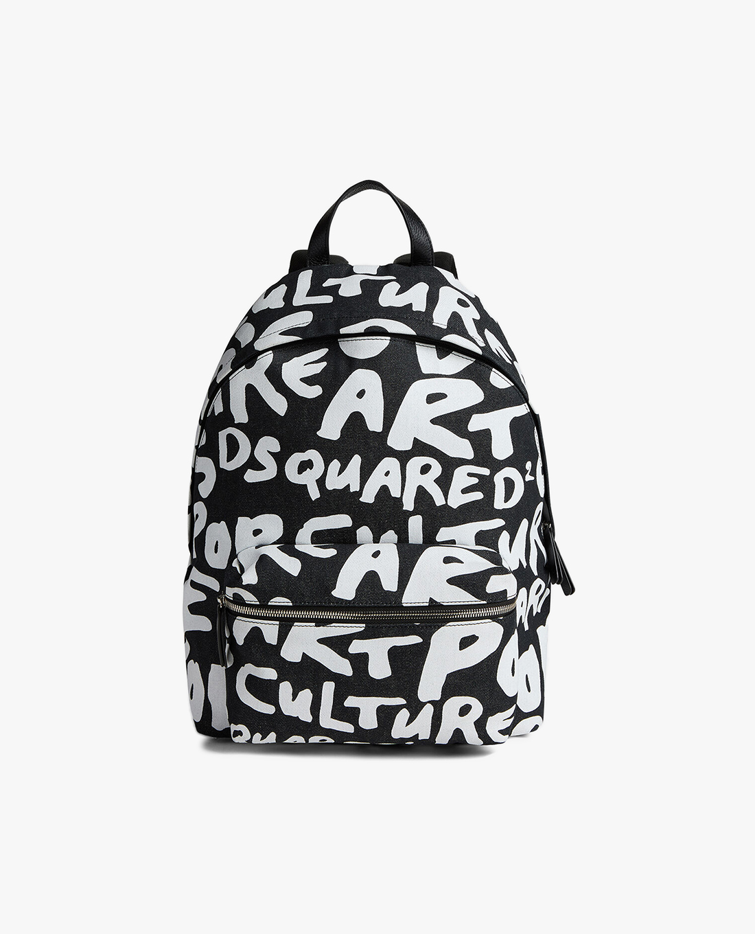 DSQUARED2 - Balo nam phom chữ nhật phối logo cỡ lớn D2 Pop 80s