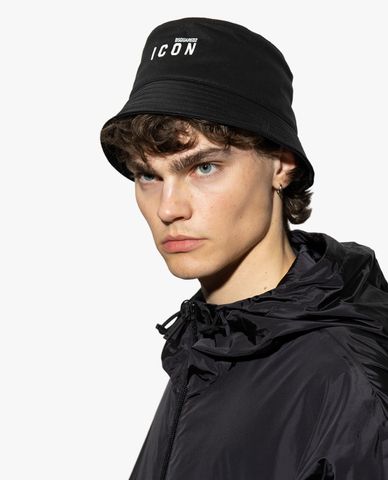  DSQUARED2 - Nón bucket nam thời trang Camo Spray 