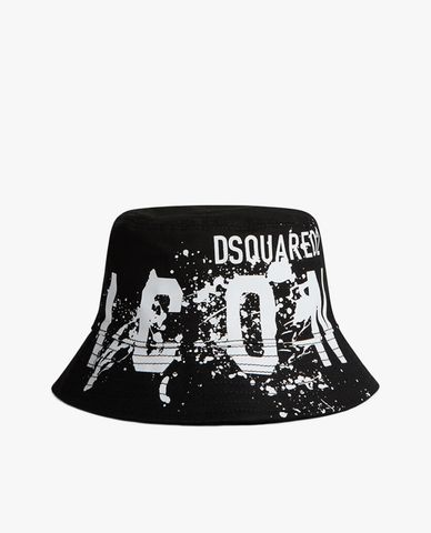  DSQUARED2 - Nón bucket nam cá tính Icon Splash 