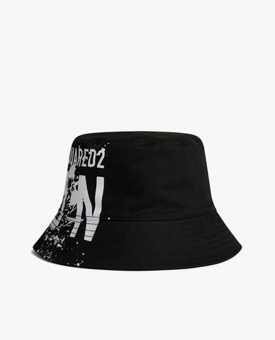  DSQUARED2 - Nón bucket nam cá tính Icon Splash 