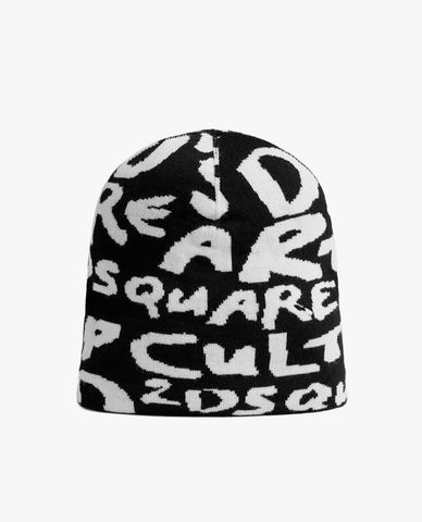  DSQUARED2 - Nón len nam D2 Pop 80s Knit 