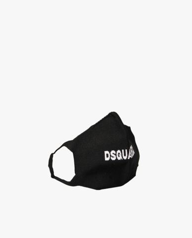  DSQUARED2 - Khẩu trang vải nam phối logo ICON 