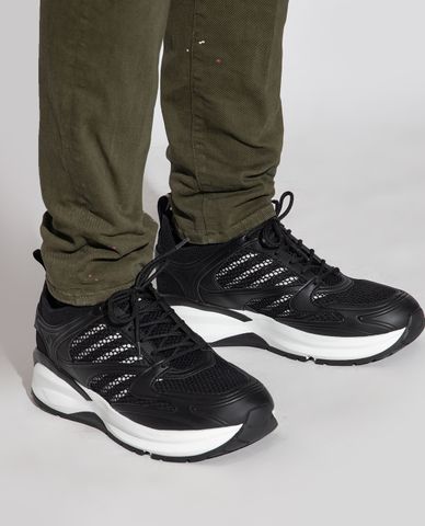  DSQUARED2 - Giày sneakers nam cổ thấp phối logo 1994 