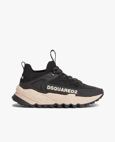  DSQUARED2 - Giày sneakers nữ cổ thấp Free 