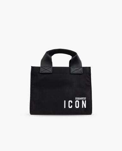  DSQUARED2 - Túi tote nữ phom vuông phối logo 