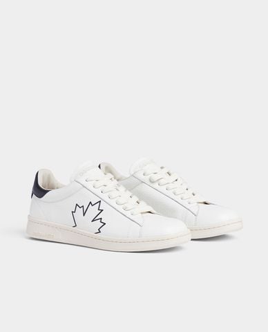  DSQUARED2 - Giày sneakers nam cổ thấp Maple Leaf 