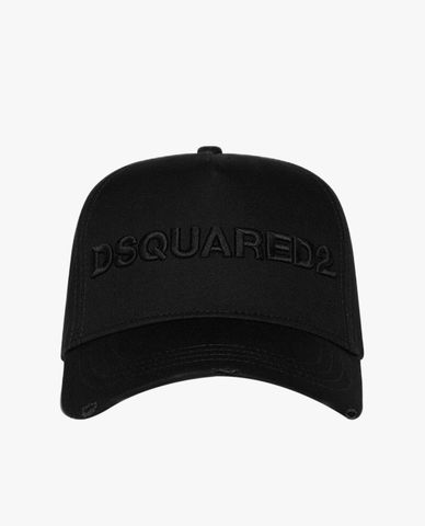  DSQUARED2 - Nón bóng chày nam logo thêu cá tính 