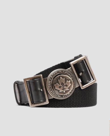  DSQUARED2 - Dây thắt lưng nữ Maple Leaf 