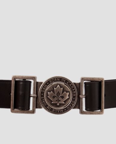  DSQUARED2 - Dây thắt lưng nữ Maple Leaf 