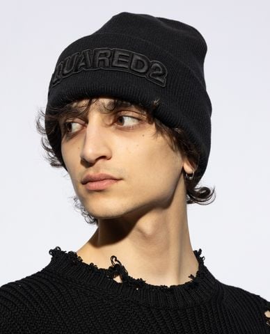  DSQUARED2 - Nón len nam thời trang Knit Beanie 