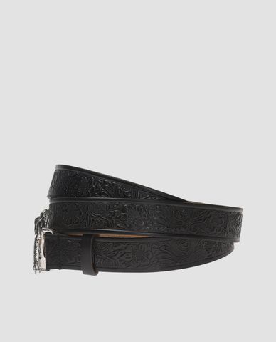  DSQUARED2 - Thắt lưng nam da Double D Buckle 