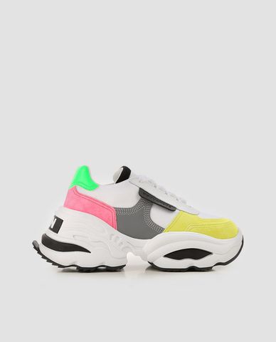  DSQUARED2 - Giày Sneaker nữ phối dây buộc The Giant Hike 
