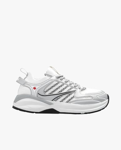  DSQUARED2 - Giày sneakers nữ cổ thấp phối logo 1994 