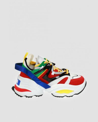  DSQUARED2 - Giày Sneaker nam phối dây buộc The Giant 