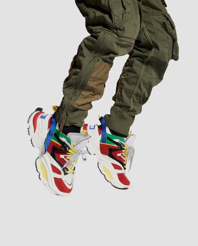  DSQUARED2 - Giày Sneaker nam phối dây buộc The Giant 