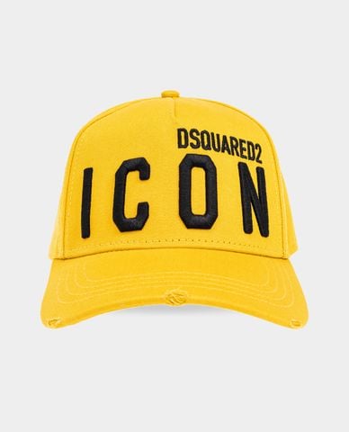  DSQUARED2 - Nón bóng chày unisex thêu nổi Icon 