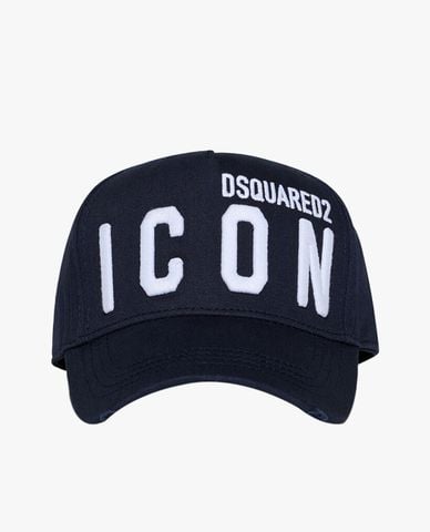  DSQUARED2 - Nón bóng chày unisex thêu nổi Icon 