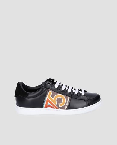  DSQUARED2 - Giày sneakers nam phối dây buộc Low Top 1975 