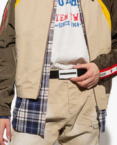  DSQUARED2 - Thắt lưng nam bản vừa Dsquared2 Logo 