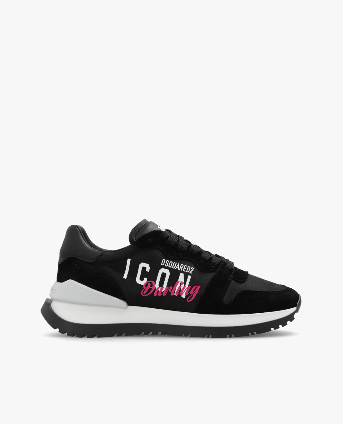 DSQUARED2 - Giày sneakers nữ cổ thấp đế vừa Icon Darling