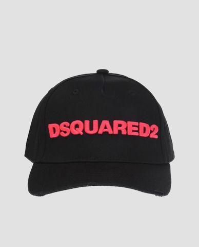  DSQUARED2 - Nón bóng chày nam logo thêu cá tính 