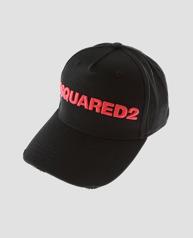  DSQUARED2 - Nón bóng chày nam logo thêu cá tính 