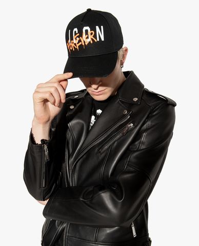  DSQUARED2 - Nón bóng chày nam thời trang Icon Forever 