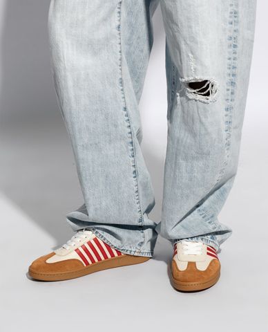  DSQUARED2 - Giày sneakers nam cổ thấp Boxer 