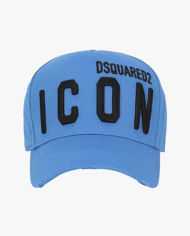  DSQUARED2 - Nón bóng chày unisex thêu nổi Icon 