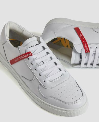  DSQUARED2 - Giày Sneaker nữ phối dây buộc Mert & Marcus 1994 