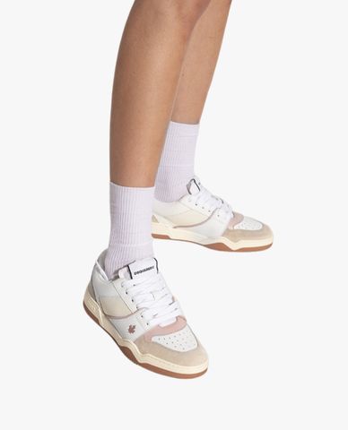  DSQUARED2 - Giày sneakers nữ cổ thấp Spiker 