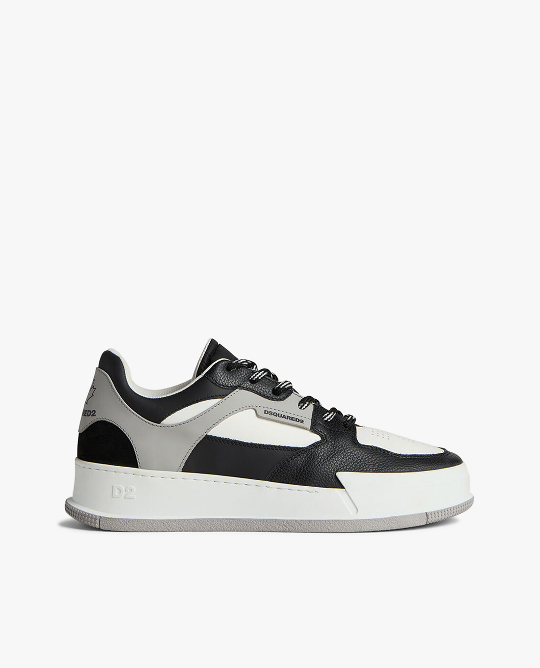 DSQUARED2 - Giày sneakers nam cổ thấp phối màu hiện đại Candian