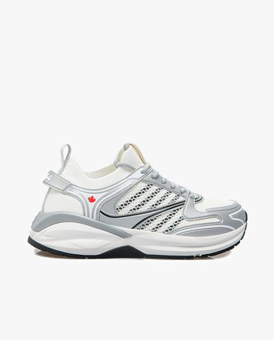  DSQUARED2 - Giày sneakers nam cổ thấp phối logo 1994 