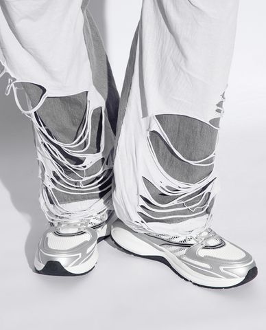  DSQUARED2 - Giày sneakers nam cổ thấp phối logo 1994 