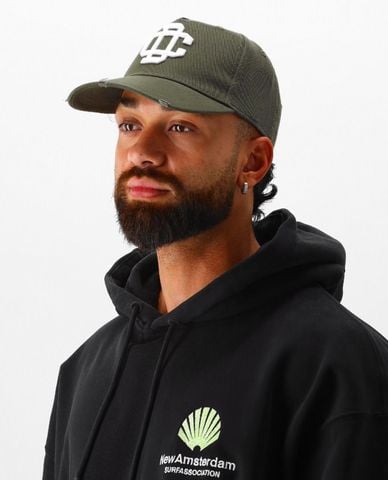  DSQUARED2 - Nón bóng chày thời trang Black Cotton 