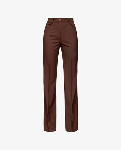  PINKO - Quần nữ ống loe phom suông Parida 