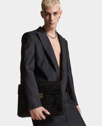  DSQUARED2 - Clutch nam phom chữ nhật City Night 