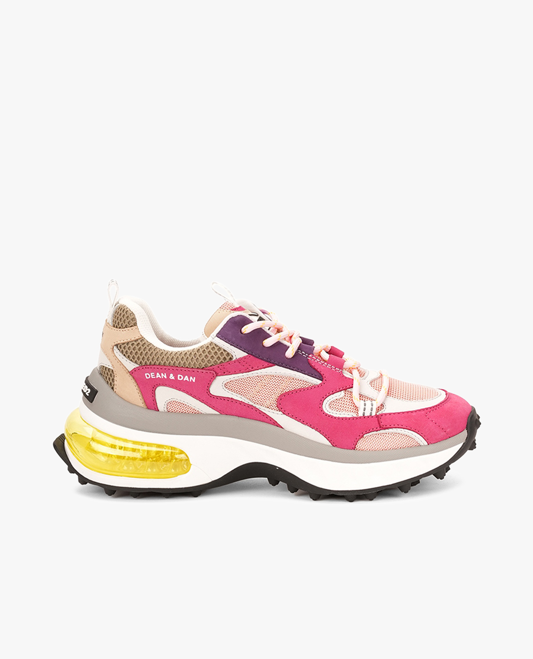 DSQUARED2 - Giày sneakers nữ cổ thấp phối màu nổi bật