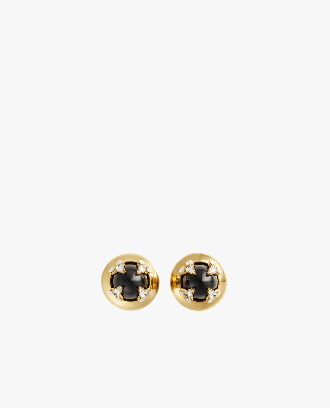 DSQUARED2 - Khuyên tai nữ hình oval đính đá Gemstone