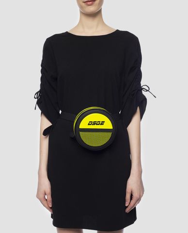  DSQUARED2 - Túi bao tử nữ hình tròn Bionic Sport Pill 
