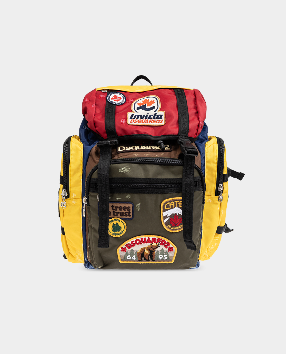 DSQUARED2 - Balo nam phom chữ nhật Invicta